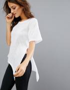 Varley Split Side Tunic Top - White