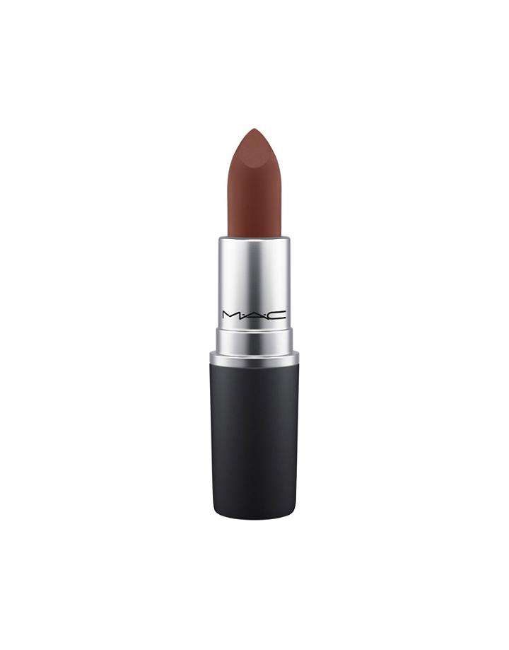 Mac Powder Kiss Lipstick - Turn To The Left-brown