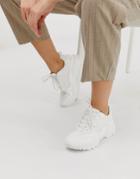 Asos Design Dominic Chunky Sneakers - White