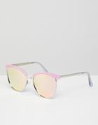 Quay Australia Star Dust Sunglasses - Pink