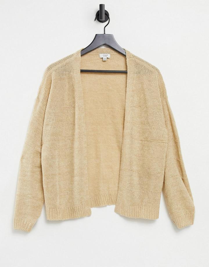 Jdy Cardigan In Beige-neutral