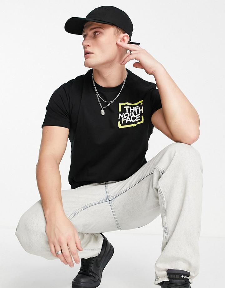 The North Face Graphic T-shirt In Black
