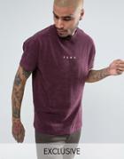 Puma Towelling T-shirt In Purple Exclusive To Asos 57533304 - Purple