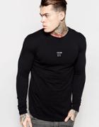 11 Degrees Long Sleeve T-shirt - Black