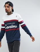 Mitchell & Ness Nba Cleveland Cavaliers Sweatshirt - Navy