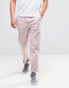 Asos Straight Chinos In Pink - Pink