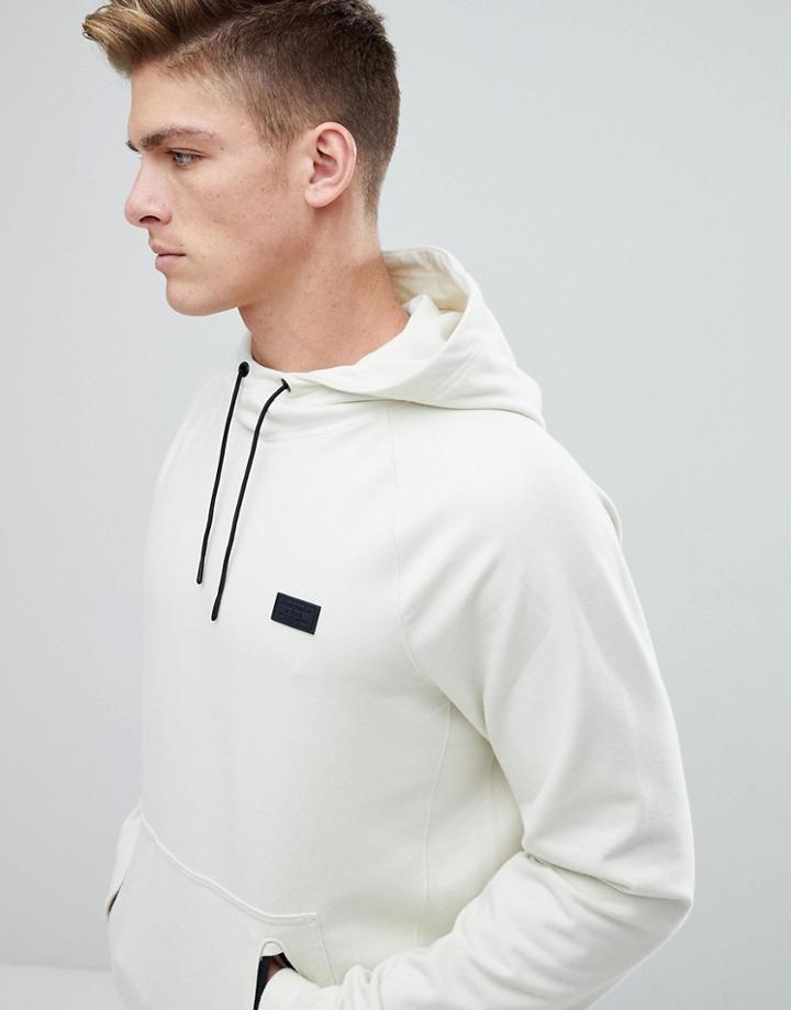 Abercrombie & Fitch Black Label Sport Hoodie In Cream - Cream