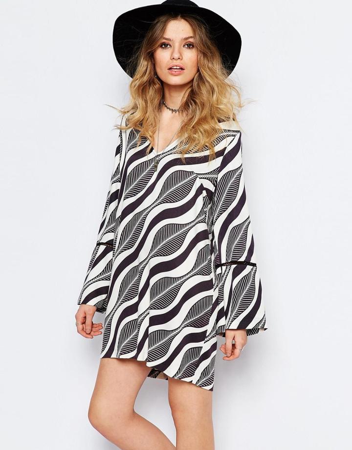 Stevie May Cedar Print Mini Dress - Multi