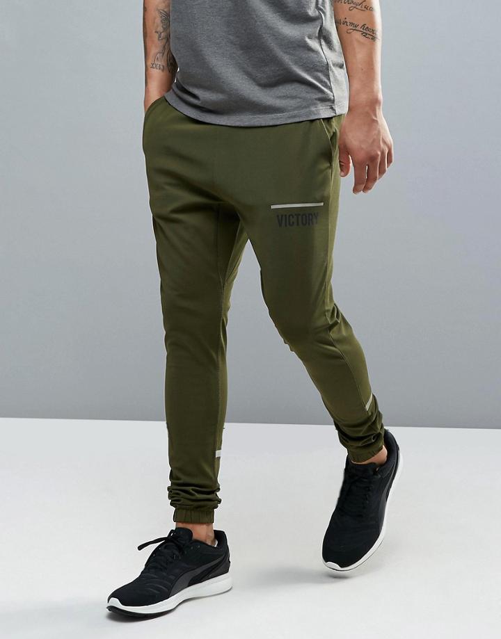 Jack & Jones Tech Running Joggers - Green