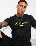 Lacoste R.lacoste T-shirt In Black