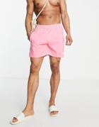Adidas Originals 'sports Resort' Swim Shorts In Pink