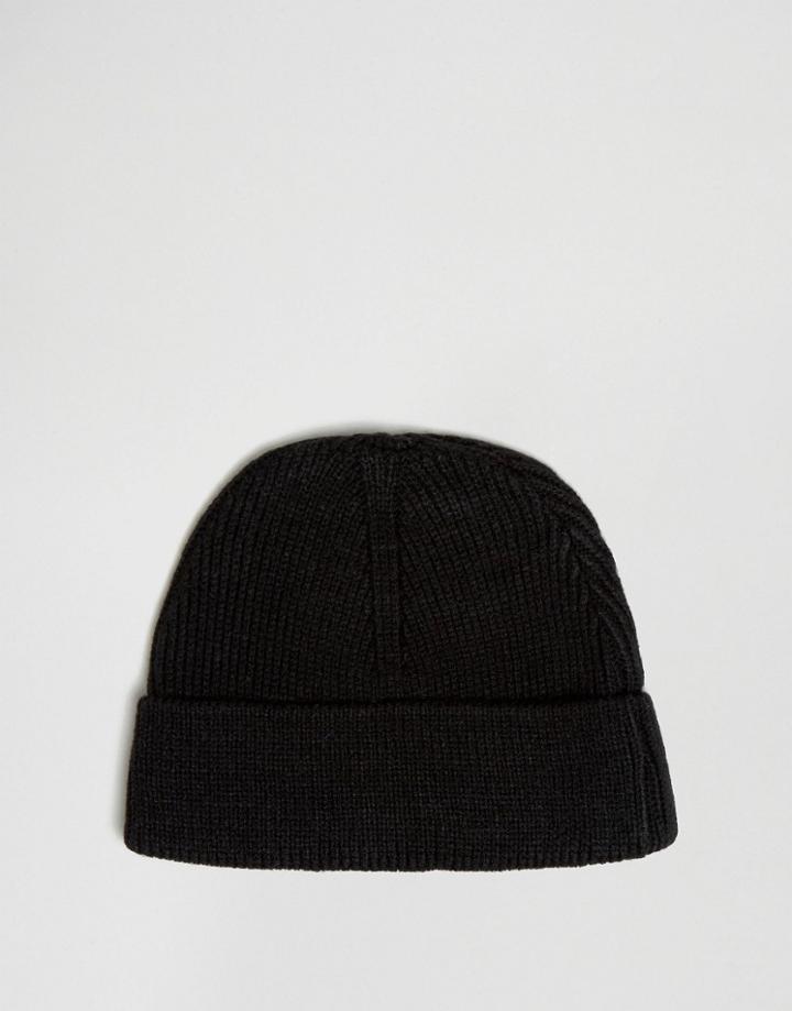 7x Mini Beanie In Black - Black