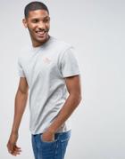 Jack & Jones Originals T-shirt With Chest Embroidery - Gray