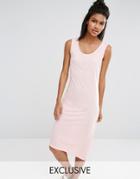 Nocozo Blush Jersey Dress - Blush Pink