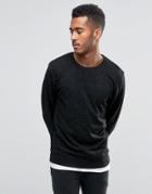 D-struct Fleck Sweater - Black