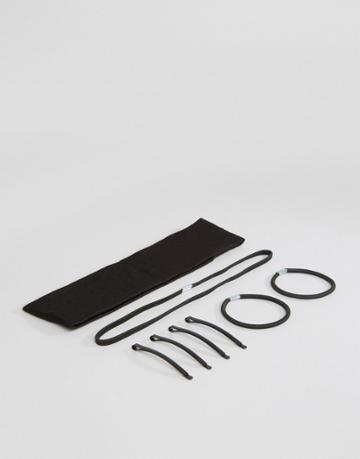 Asos Basic Essentials Hair Multipack - Black