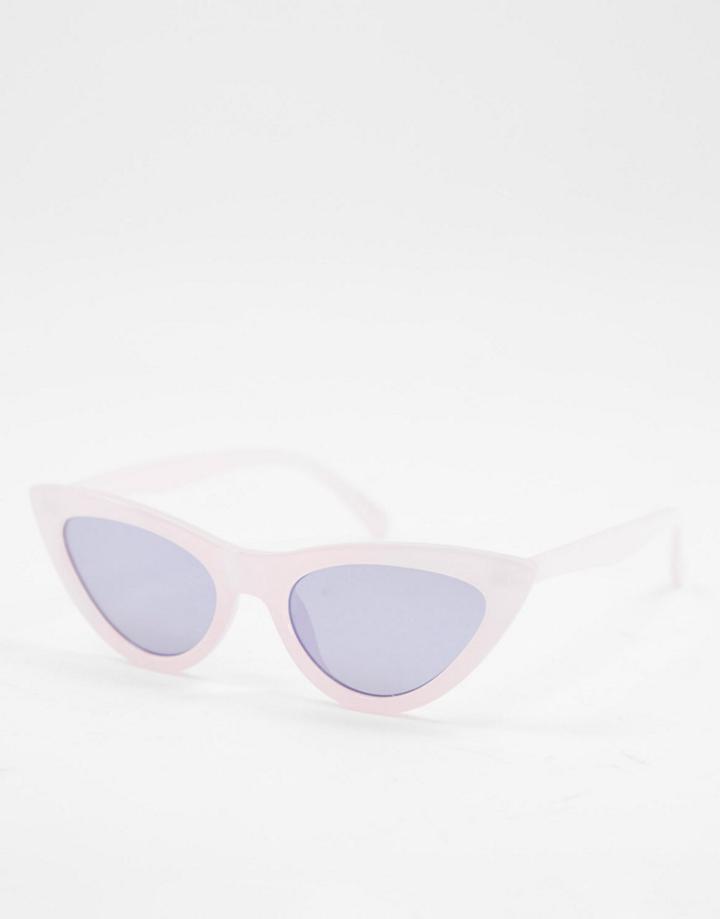 Aldo Vorewen Cat Eye Sunglasses In Lavendar-purple