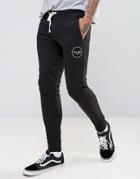 Friend Or Faux Carson Slim Fit Joggers - Black