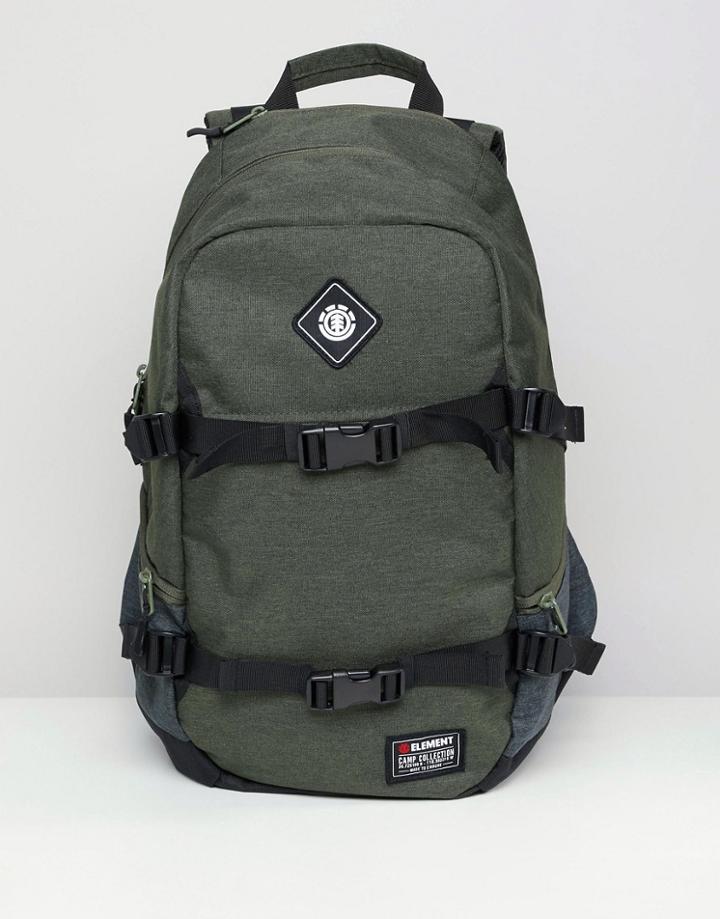 Element Jaywalker Backpack In Green - Green