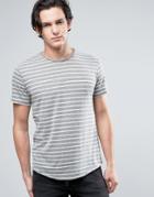 Solid Striped T-shirt - Green