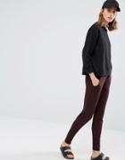 Vero Moda Knitted Staight Leg Pants - Brown
