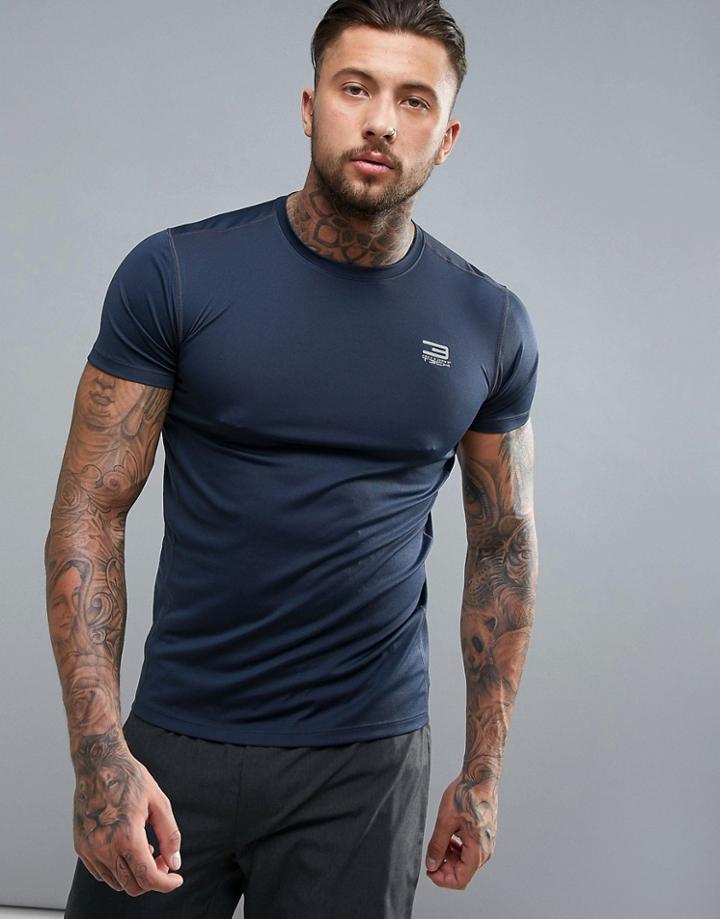 Jack & Jones Tech Training T-shirt - Navy