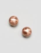 Pieces Ball Stud Earrings - Gold