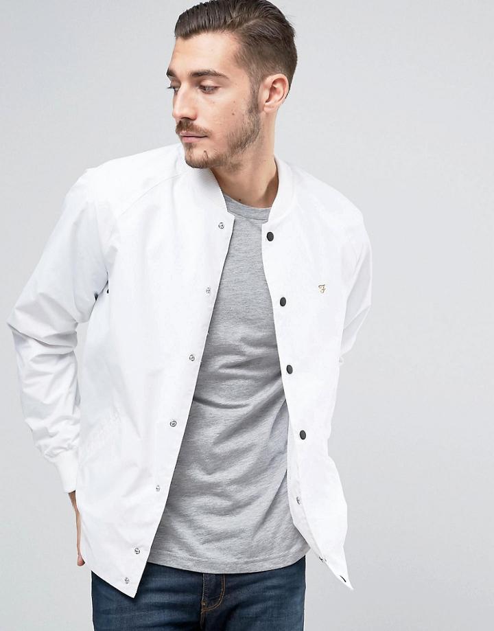 Farah Bellinger Jacket - White