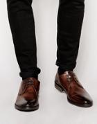 Base London Bayham Leather Derby Shoes - Brown