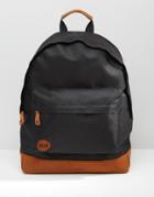 Mi-pac Classic Contrast Backpack In Black - Black