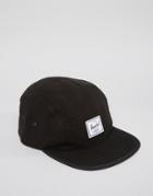 Herschel Supply Co Glendale Cap In Fleece - Black