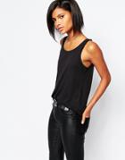 Vero Moda Basic Jersey Tank - Black