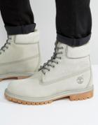 Timberland Classic 6 Inch Premuim Boots - Gray