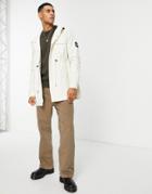 Jameson Carter Miller Lightweight Waterproof Tech Jacket In Stone-neutral
