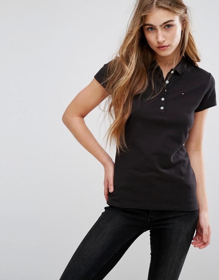 Tommy Hilfiger Polo Shirt - Black