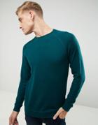 Esprit Soft Raglan Sweatshirt - Green