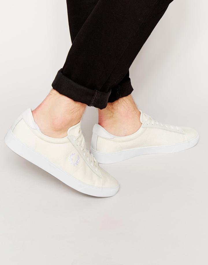 Fred Perry Spencer Canvas Sneakers - White