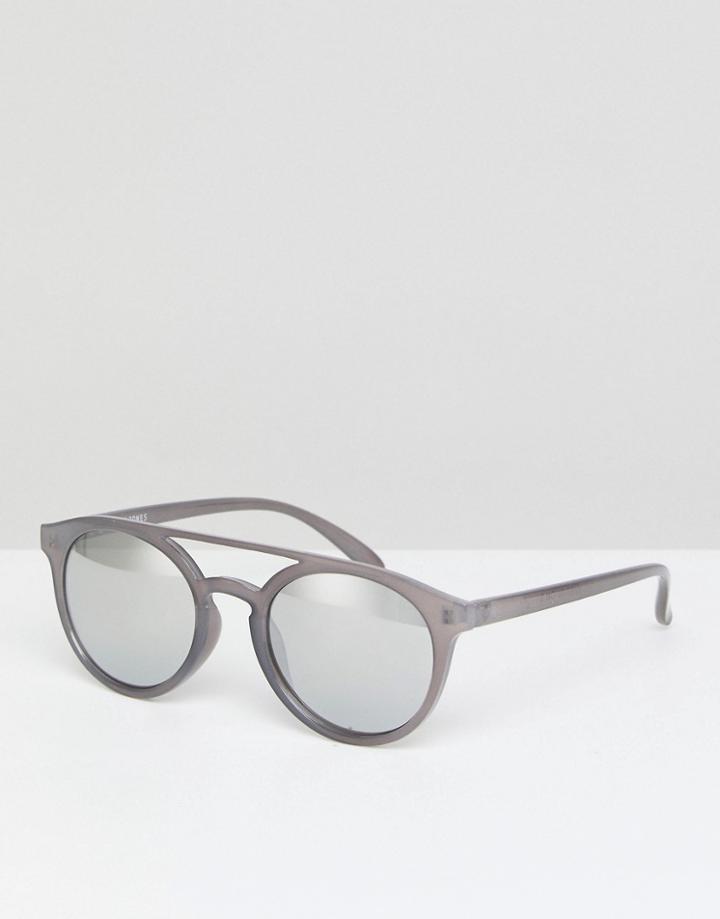 Jack & Jones Sunglasses In Gray - Gray