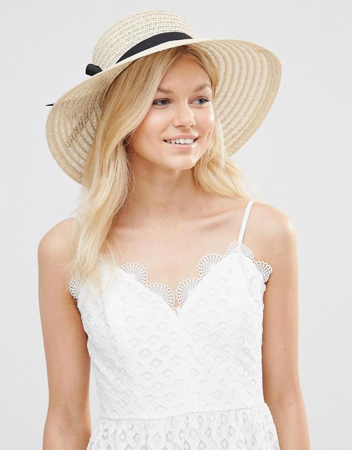 7x Summer Straw Hat - Cream