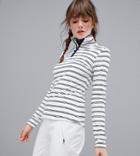 Protest Meadow 1/4 Zip Long Sleeve Top In Blue - Blue