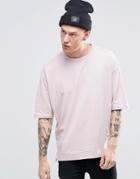 Sixth June Boxy Oversized T-shirt - Pink