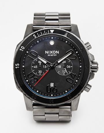 Nixon Ranger Chronograph Watch - Black