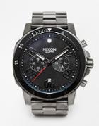 Nixon Ranger Chronograph Watch - Black