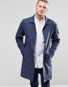 Ymc Lightweight Trench Jacket - Navy