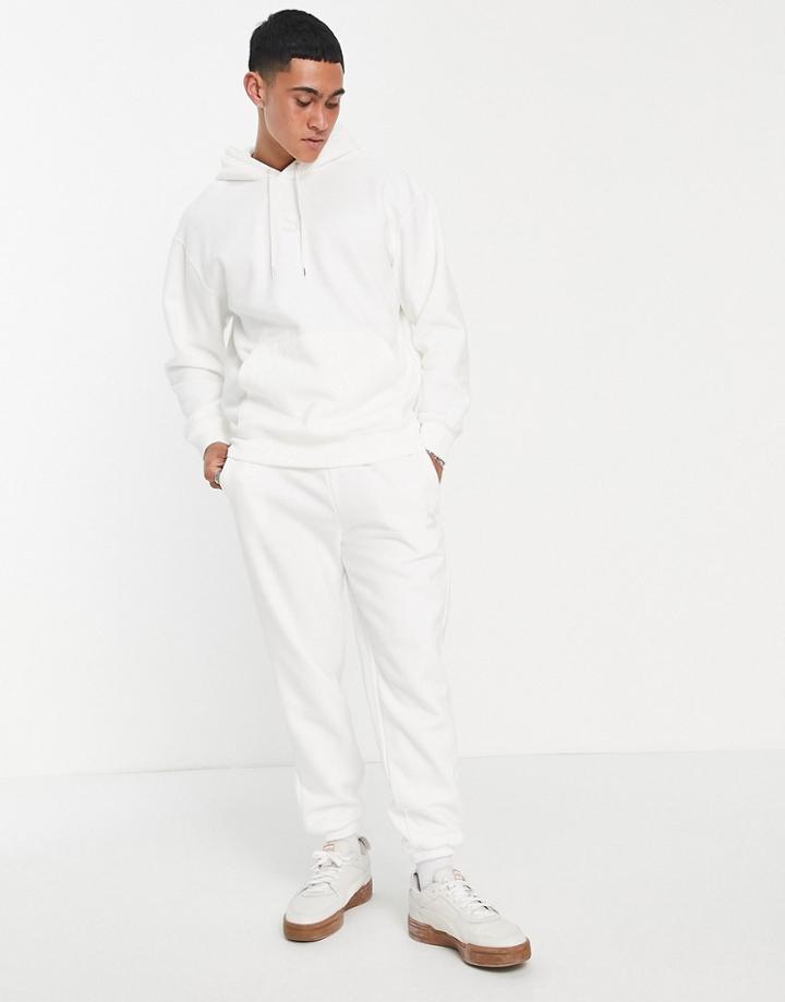 Puma Classics Oversized Hoodie In Off White