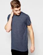 Jack & Jones Longline T-shirt - Blue