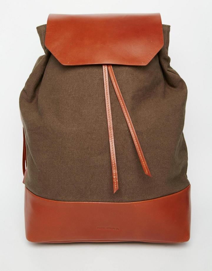 Royal Republiq Bucket Backpack - Green