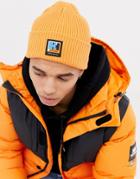 Sweet Sktbs X Helly Hansen Beanie With Logo Patch In Orange - Orange