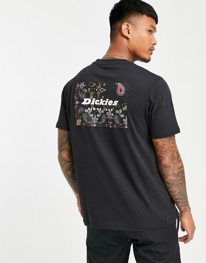 Dickies Reworked Back Print T-shirt In Black