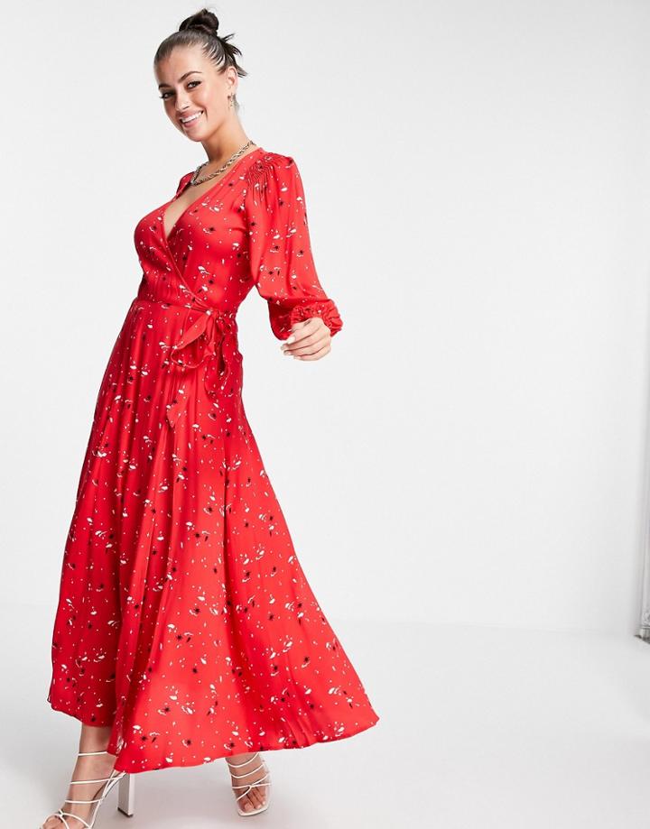 Ghost Aueline Dress In Red